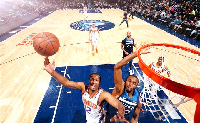  森林狼全队六人上双，集体篮球击败雷霆队